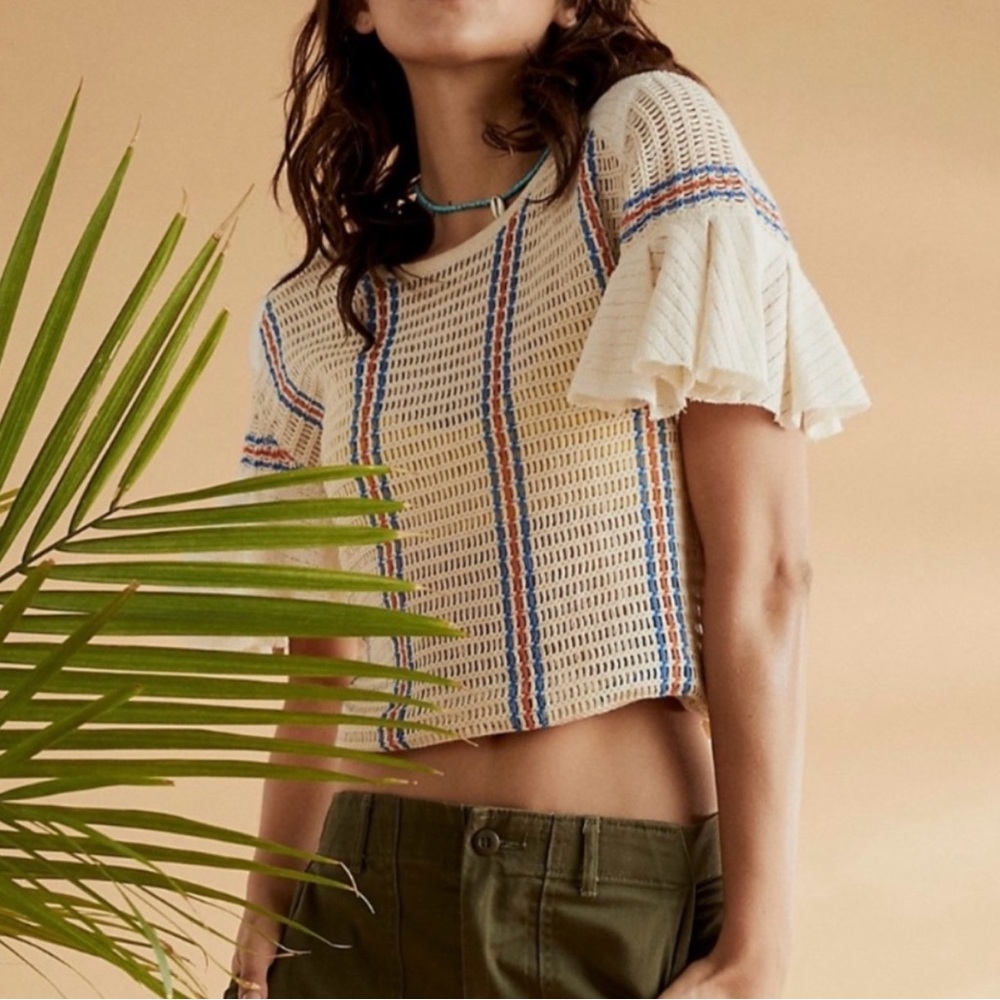 Free People Knit Top Babes Only